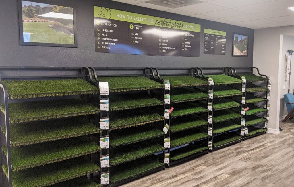 types of artificial grass