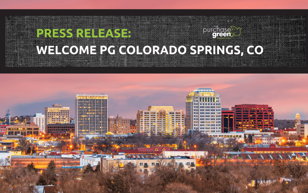 Purchase Green Opens New Franchise in Colorado Springs, CO